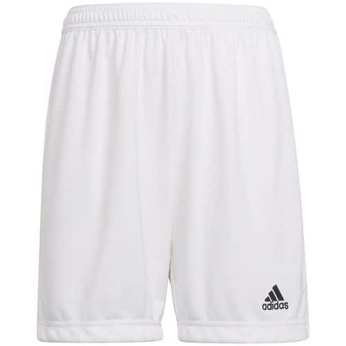 Short enfant - adidas - entrada 22 blanc