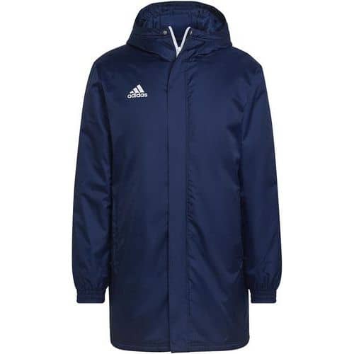 Veste hiver - adidas - entrada 22 stadium bleu marine