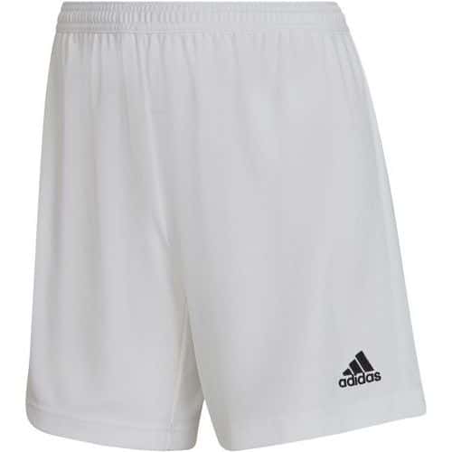 Short femme - adidas - entrada 22 blanc