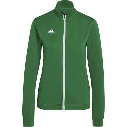 Veste de survêtement femme - adidas - entrada 22 track vert