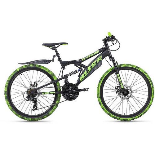 VTT enfant tout suspendu - KS Cycling - Bliss Pro - 24 pouces - 38 cm