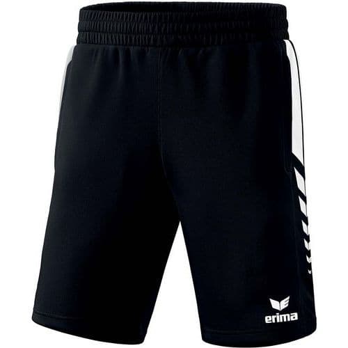 Short enfant - Erima - Worker Six Wings noir/blanc