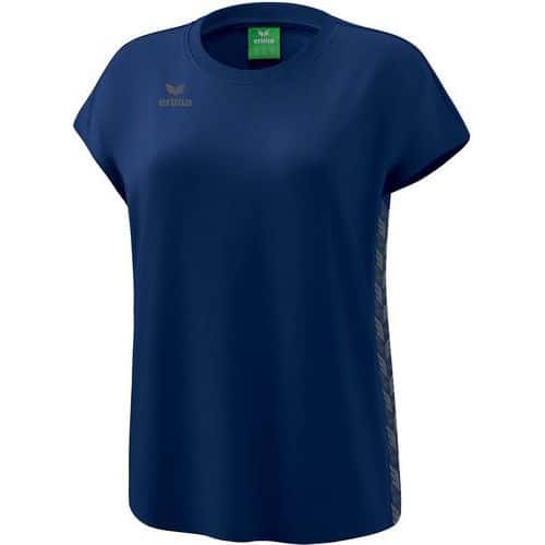 T-shirt femme - Erima - Essential Team navy/grey