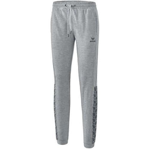 Pantalon femme- Erima - Essential Team gris clair/chiné