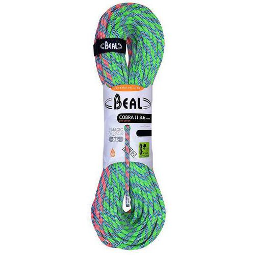 Corde à double d'escalade Beal Bicolore Cobra 8,6mmx100m