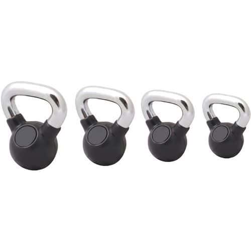 Kettlebell poignée chromée 4kg à 32kg