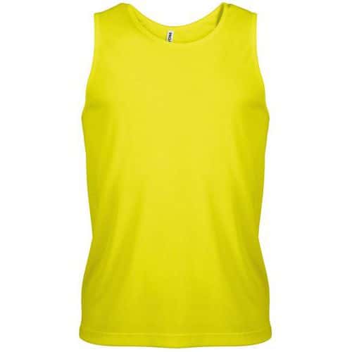 Débardeur Technic Jaune fluo