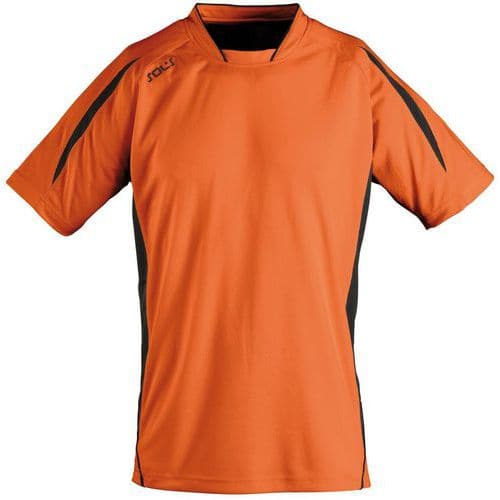 Maillot personnalisable Club Maracana enfantManches courtes orange