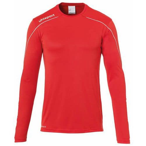 Maillot ML Stream 22 Rouge/Blanc enfant UHLSPORT