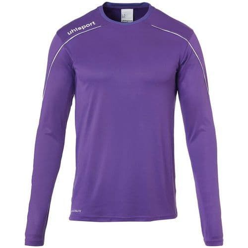 Maillot ML Stream 22 Violet/Blanc enfant UHLSPORT