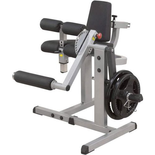 Machine combiné leg extension curl - Body Solid - GCEC340 chargement disque 28mm