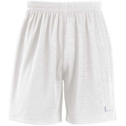 Short personnalisable BLANC SAN SIRO 2 ENFANT CLUB