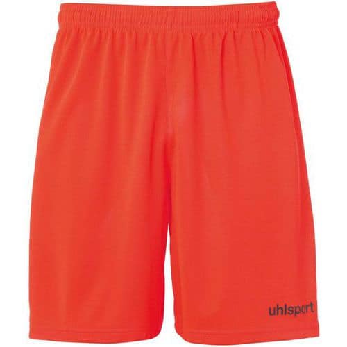 Short Center Rouge fluo/Noir UHLSPORT