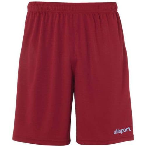 Short Center Bordeaux/Ciel enfant UHLSPORT