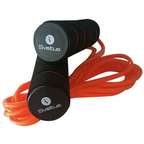 Corde à sauter PVC lestable 500 g - Sveltus