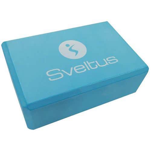 Yoga brick bleu - Sveltus