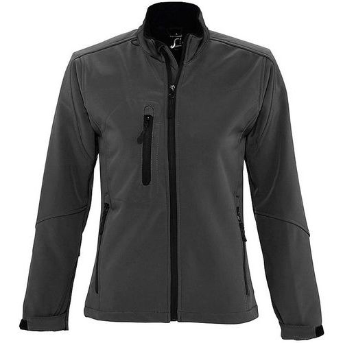 Veste softshell anthracite modèle féminin classic expert