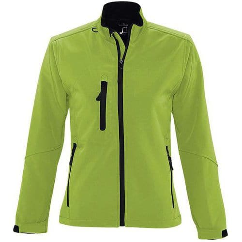 Veste softshell classic Club Femme Vert fluo