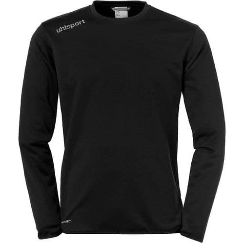 Sweat top Essential Noir/Blanc UHLSPORT