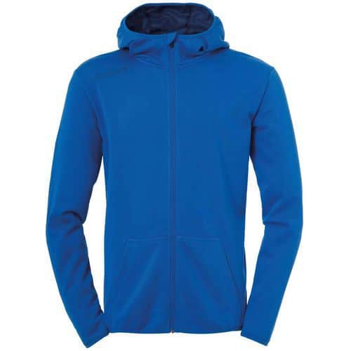 Veste capuche Essential Azur enfant UHLSPORT