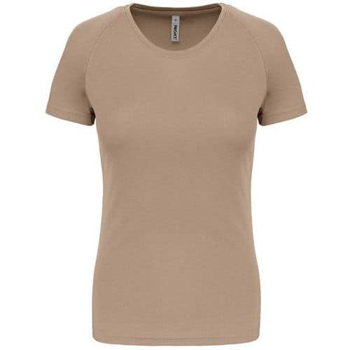 Tee shirt de sport femme - ProAct - sable