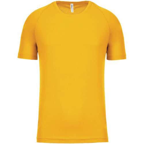 Tee shirt de sport homme - ProAct - jaune