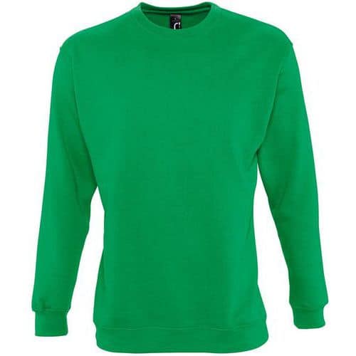 Sweat personnalisable molleton enfant vert prairie