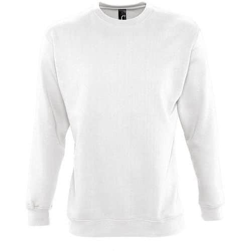 Sweat personnalisable molleton blanc