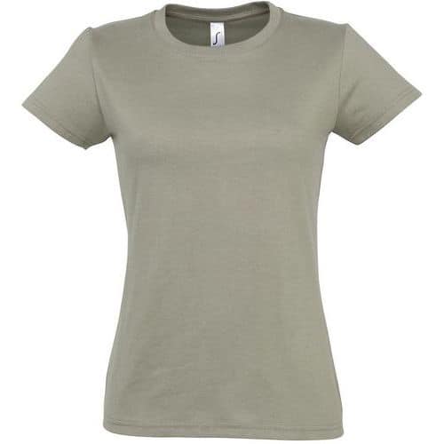 Tee-shirt personnalisable Active 190 g femme kaki