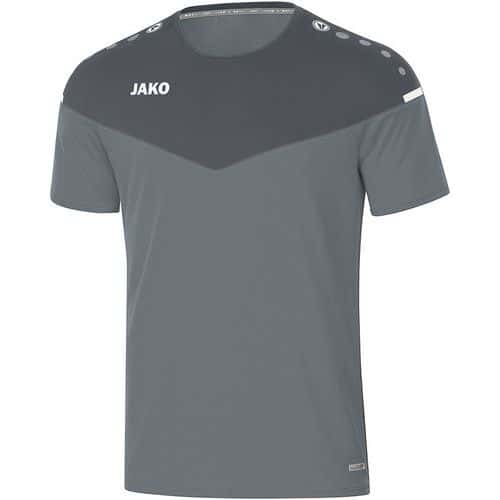 T-shirt de foot manches courtes enfant - Jako - Champ 2.0 Gris