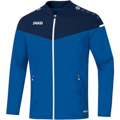 Veste de foot enfant - Jako - Champ 2.0 Bleu/Bleu marine