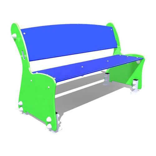 Banc d'aire de jeux pour enfant