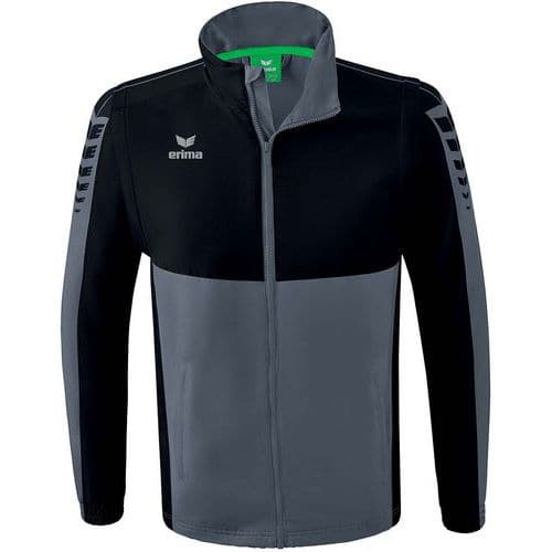 Veste coupe-vent imperméable - Erima - Six Wings grey/noir