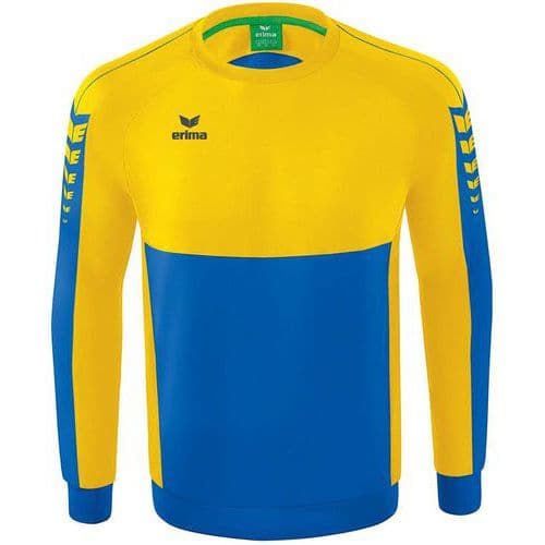 Sweat enfant - Erima - Six Wings roy/jaune