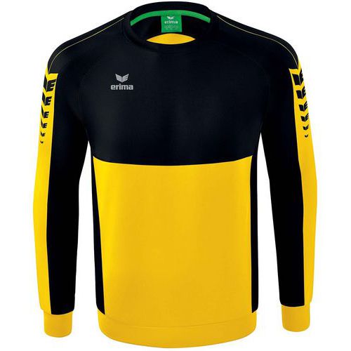 Sweat - Erima - Six Wings jaune/noir