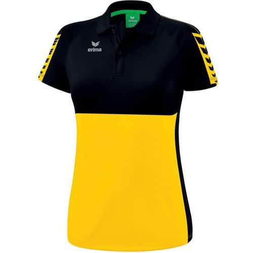 Polo femme - Erima - Six Wings jaune/noir