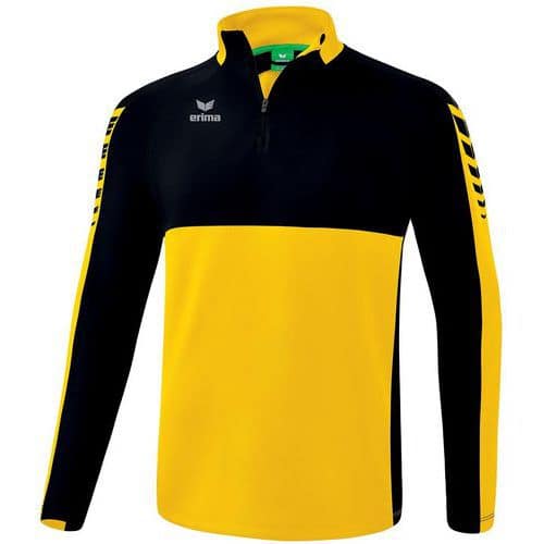 Sweat enfant - Erima - Six Wings jaune/noir