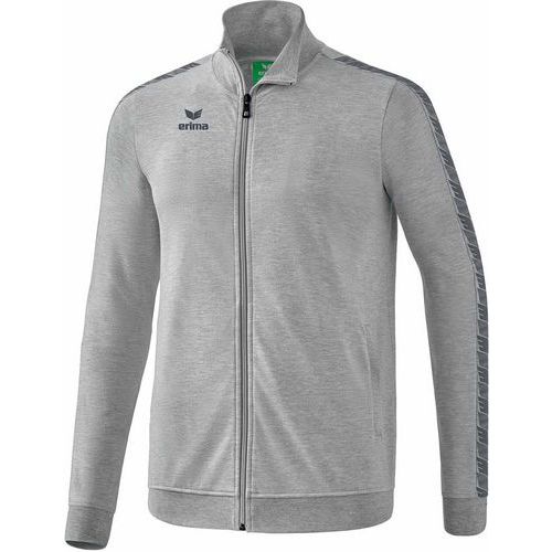 Veste de survêtement enfant - Erima - Tracktop Essential Team gris clair/chiné