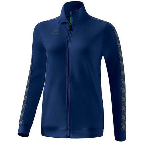 Veste de survêtement femme - Erima - Tracktop Essential Team navy/grey