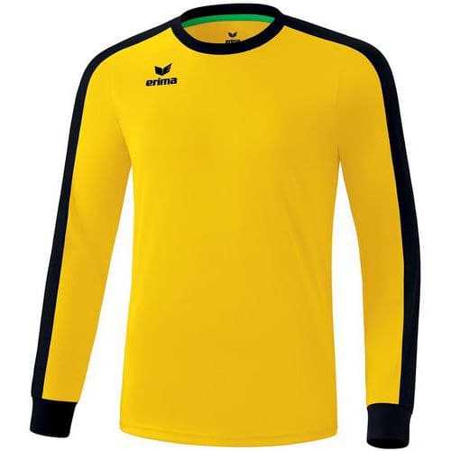 Maillot de foot manches longues - Erima - Retro Star jaune/noir