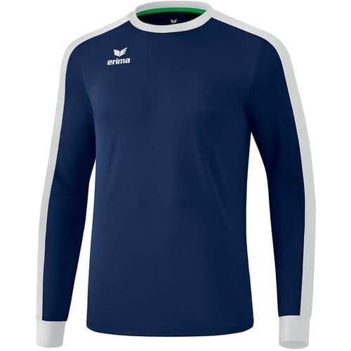 Maillot de foot manches longues - Erima - Retro Star navy/blanc