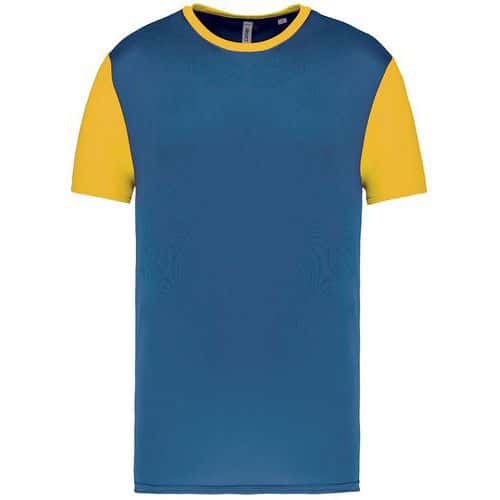 Maillot manches courtes - ProAct - bleu royal/jaune