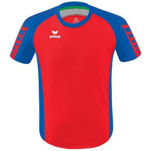 Maillot enfant Erima Six Wings rouge/bleu royal