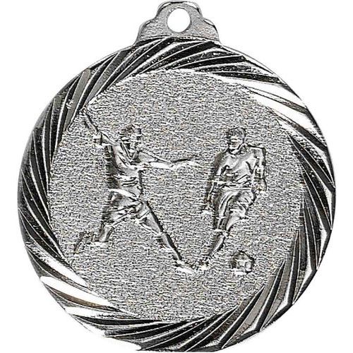 Médaille foot argent 32mm - Duel