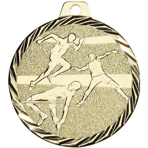 Médaille athlétisme or - 50mm