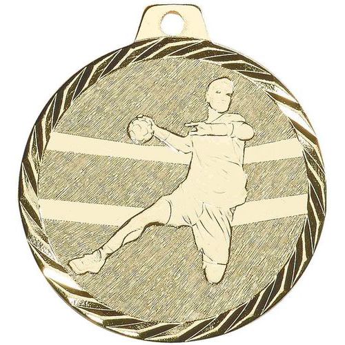 Médaille or handball - 50mm