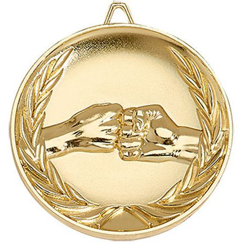 Médaille amitié or - 65mm