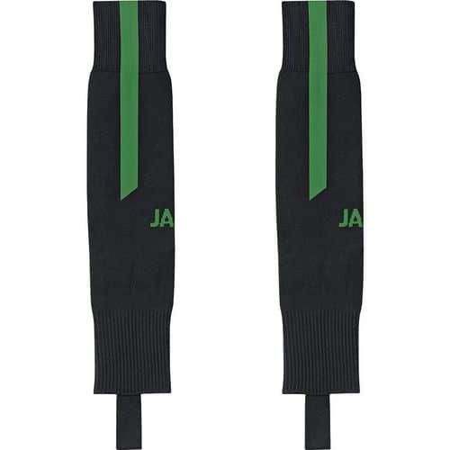 Chaussettes de foot sans pied - Jako - Lazio Noir/Vert