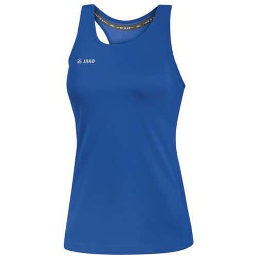 Tank Top running sans manche femme - Jako - Run 2.0 Bleu