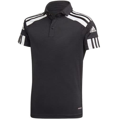 Polo enfant - adidas - Squadra 21 Noir/Blanc